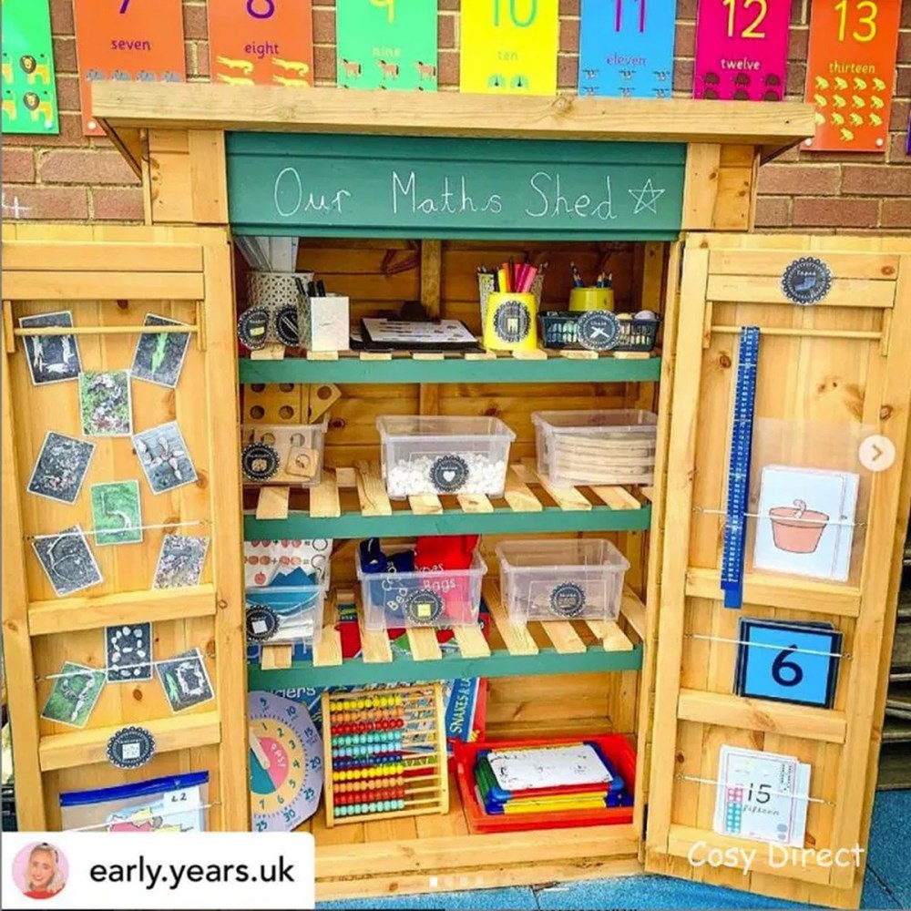 Maths - Outdoor Counting Shed