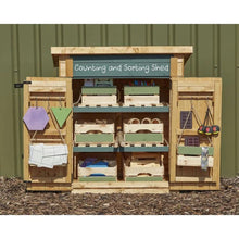 Cosy Curriculum Shed Compact Maths Sorting Shed