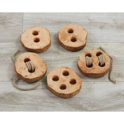 Number Buttons - Set of 5