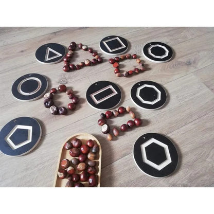 Cosy Geo Shape Outdoor Tracing Set 8 Piece Set