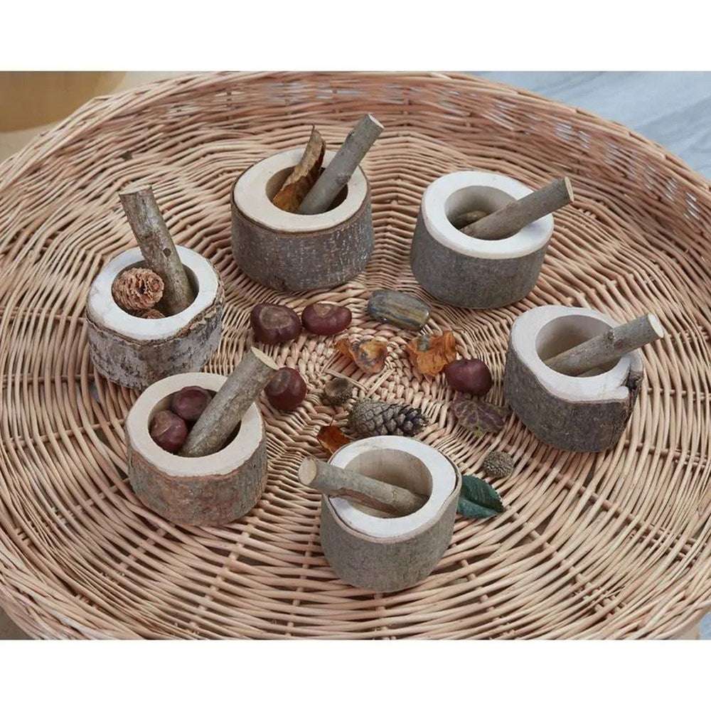 Cosy Petal Pots Set Of 6