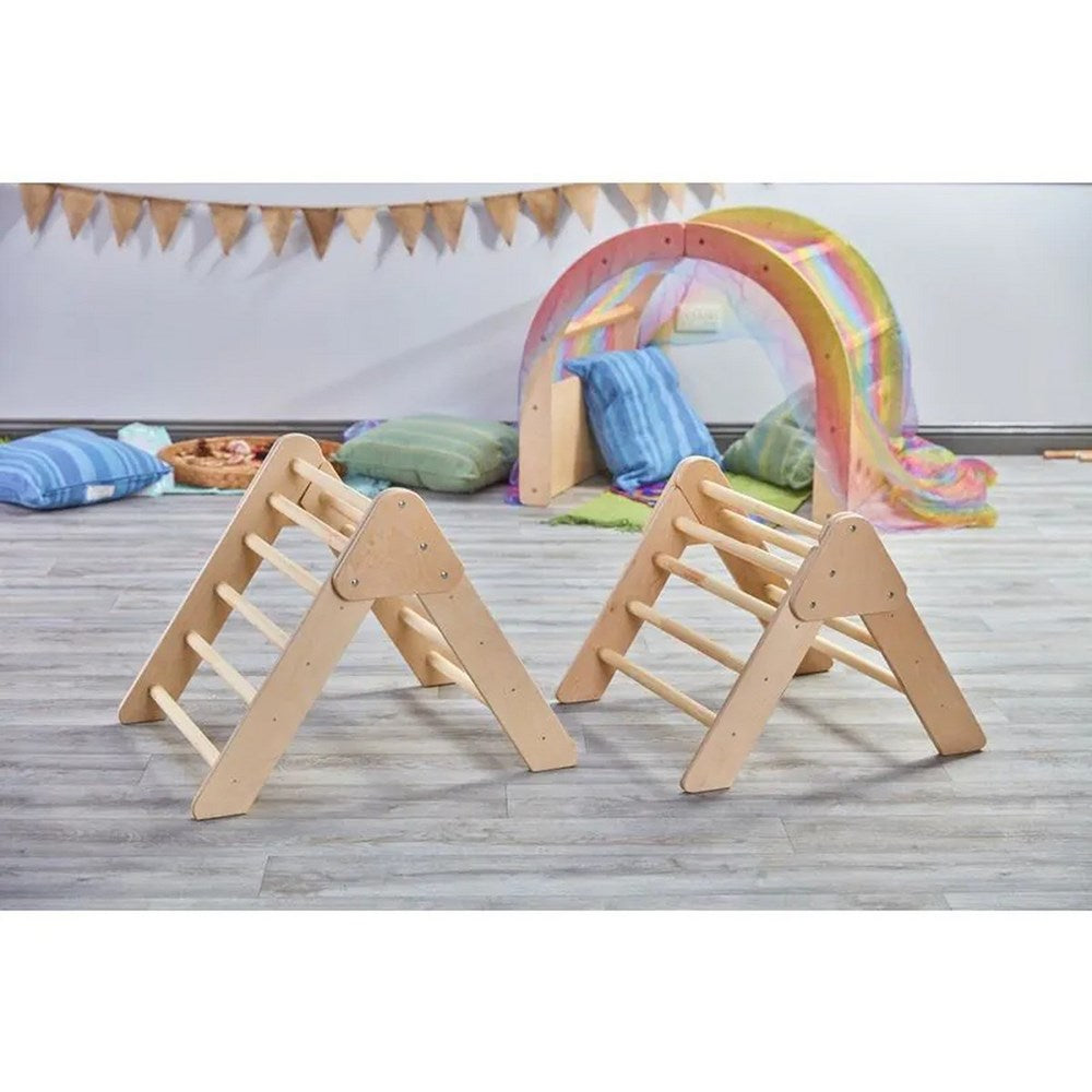 Pikler Style Clambering Folding Triangles - 4 Piece Set