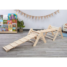 Pikler Style Clambering Folding Triangles - 4 Piece Set