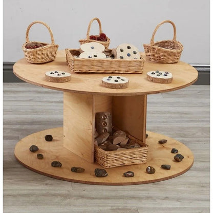 Cosy Wooden Cable Reel Drum 75Cm