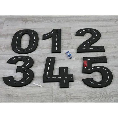 Cosy Number Roadways Set Of 6
