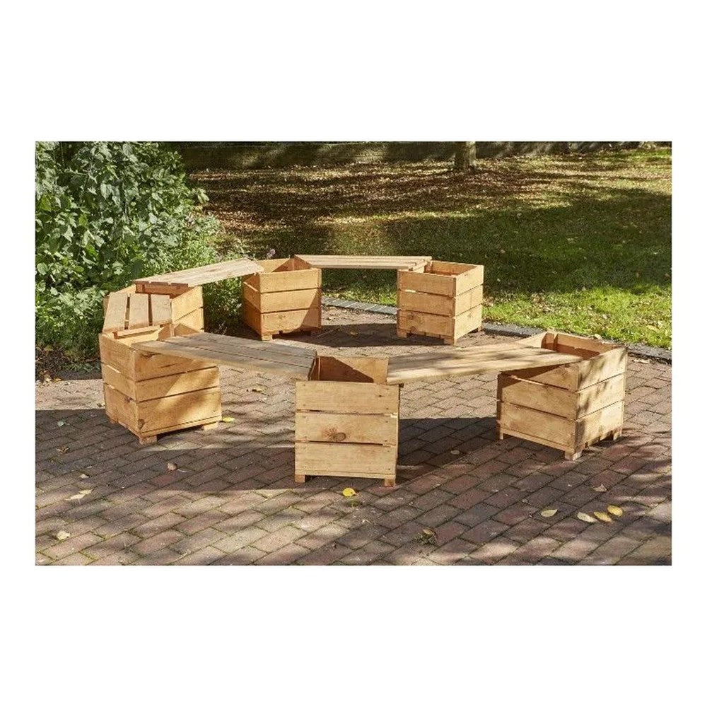 Cosy Switch Seat Angled Planter Seats (10 Person)