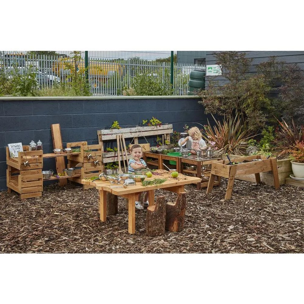 Cosy Rustic Kitchen Work Table