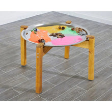 Wheelchair Friendly Outdoor Wooden Tuff Play Tray Stand