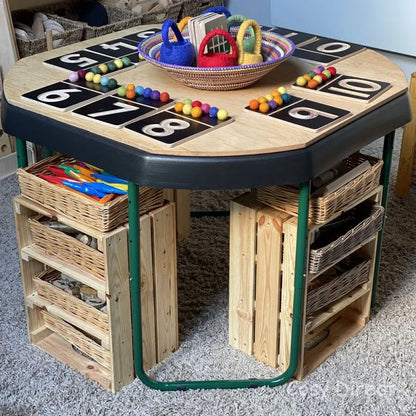 Tuff Play Tray Wooden Shelves - Set of 4