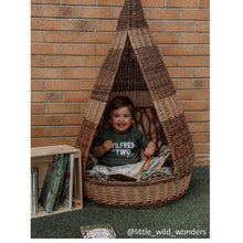 Cosy Wicker Two Tone Pod