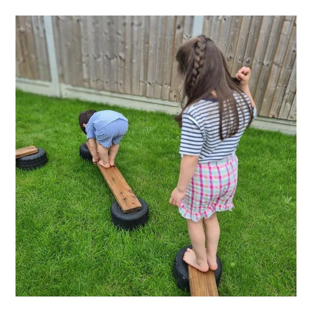 Cosy Tiny Tyre Walking Planks Set Of 6