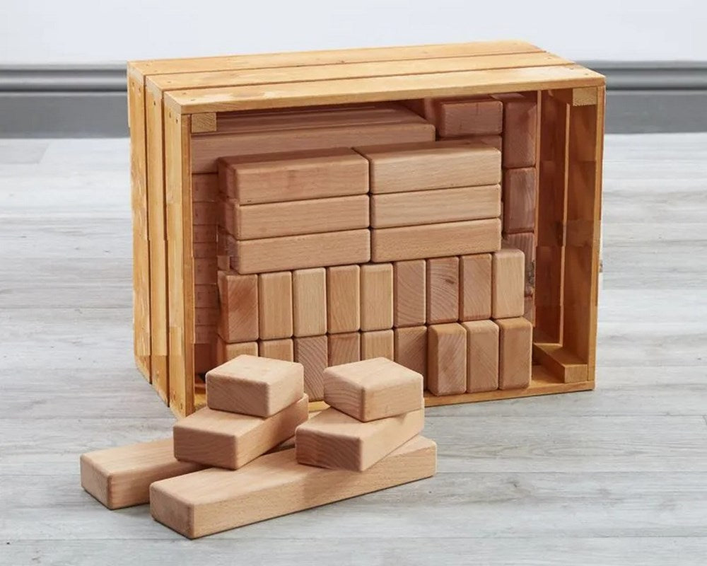 Unit Blocks In A Box - 56 Piece Set