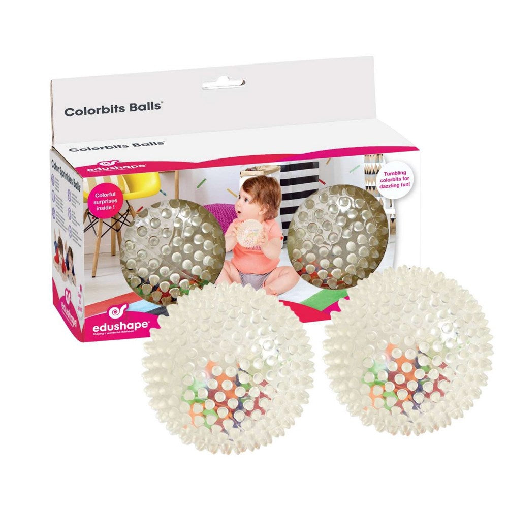 Edushape Colorbits Sensory Balls (2 Pcs)