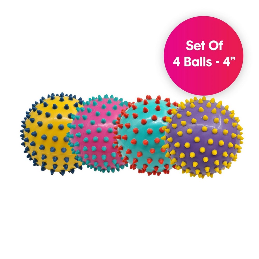 EduShape Tactile Sensory Ball - 4 Pack