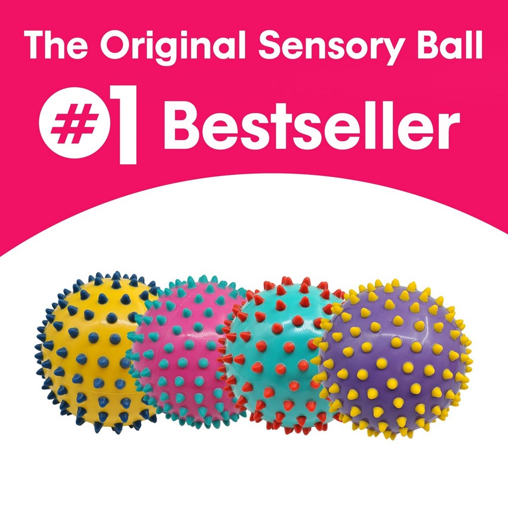 EduShape Tactile Sensory Ball - 4 Pack
