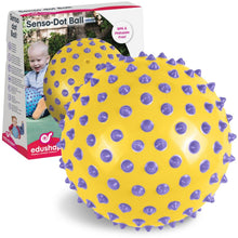 EduShape Tactile Sensory Ball - Yellow/Purple