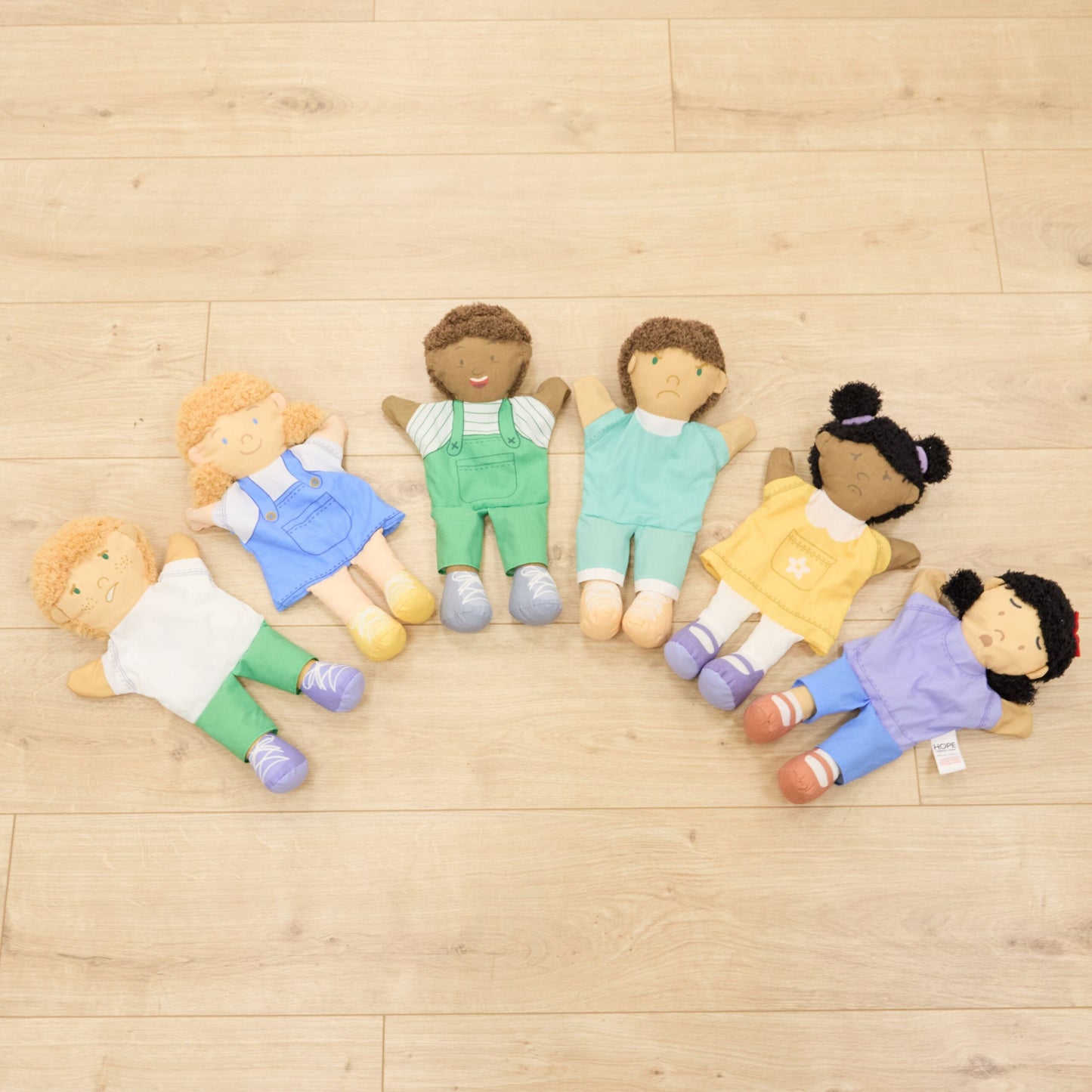 Diverse Emotion Puppets Pack of 6