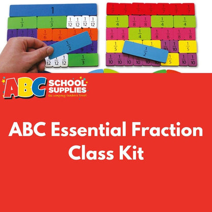 ABC Essential Fraction Class Kit - ABC School Supplies