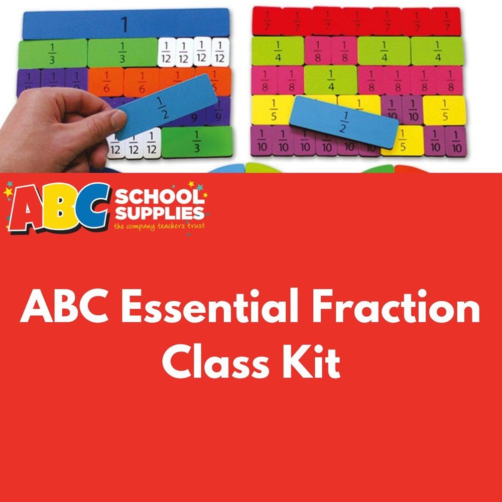 ABC Essential Fraction Class Kit - ABC School Supplies