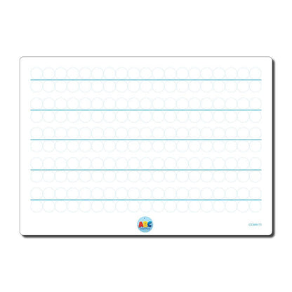 ABC Essentials A4 Double-Sided Bubble Handwriting Whiteboards Pack of 10 - ABC School Supplies