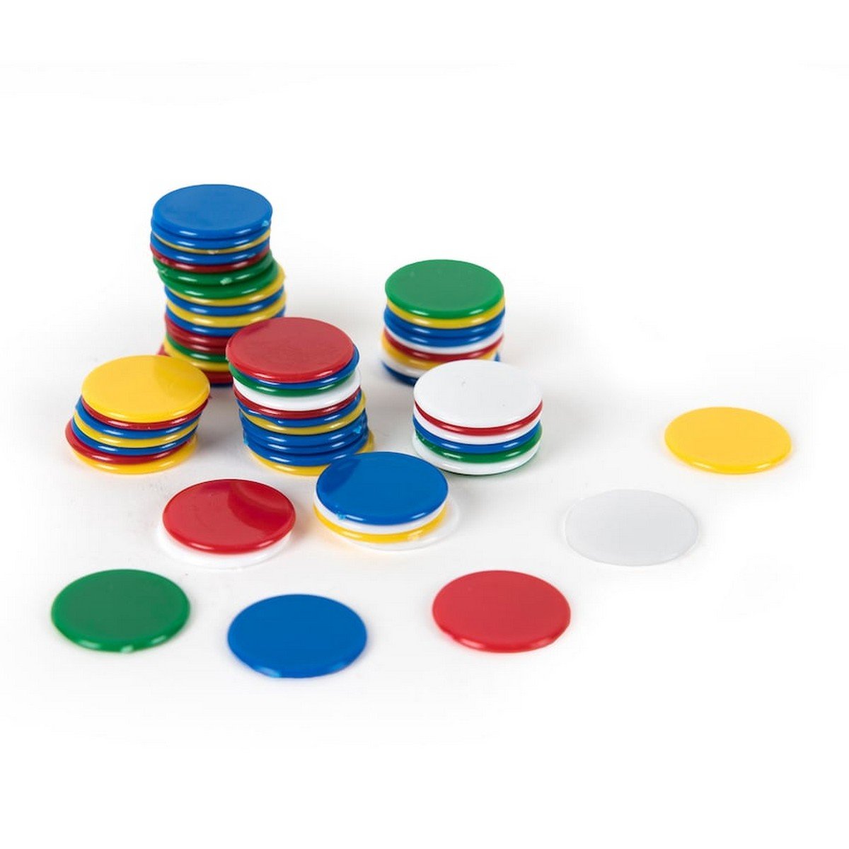 ABC Essentials Colour Counters Set of 500 - 22nm - ABC School Supplies