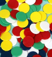 ABC Essentials Colour Counters Set of 500 - 22nm - ABC School Supplies