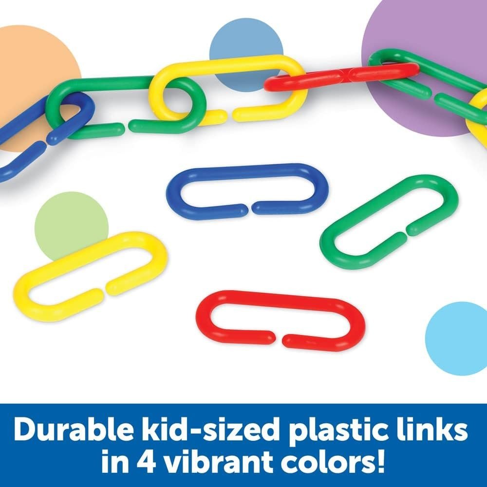 ABC Essentials Educational Links Pack of 500 - ABC School Supplies