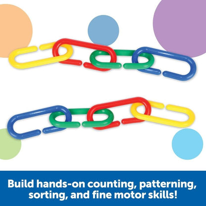 ABC Essentials Educational Links Pack of 500 - ABC School Supplies