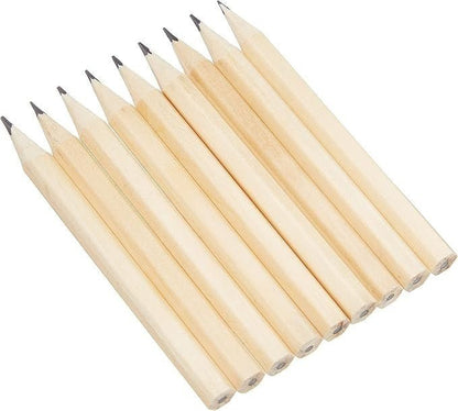 ABC Essentials Half Size Triangular Grip HB Pencils - Pack of 50 - ABC School Supplies