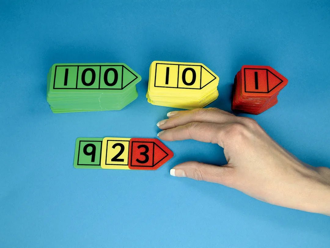 ABC Essentials Pupil Place Value Arrow Cards Set of 70 - ABC School Supplies