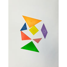 ABC Essentials Tangrams Starter Pack, 7 Colours, Bag of 4 - ABC School Supplies