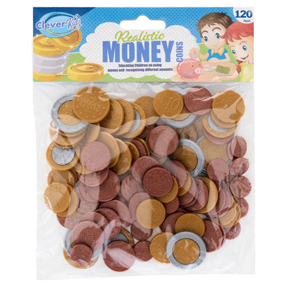 Play Euro Coins Set 120pcs