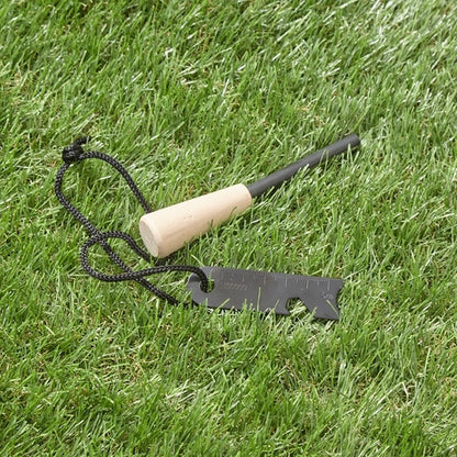 Fire Steel with Wooden Handle
