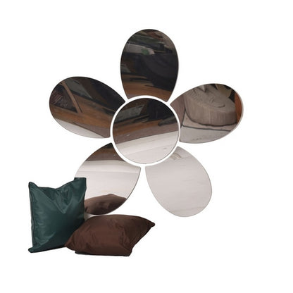Outdoor and Indoor Giant Flower Mirror Set