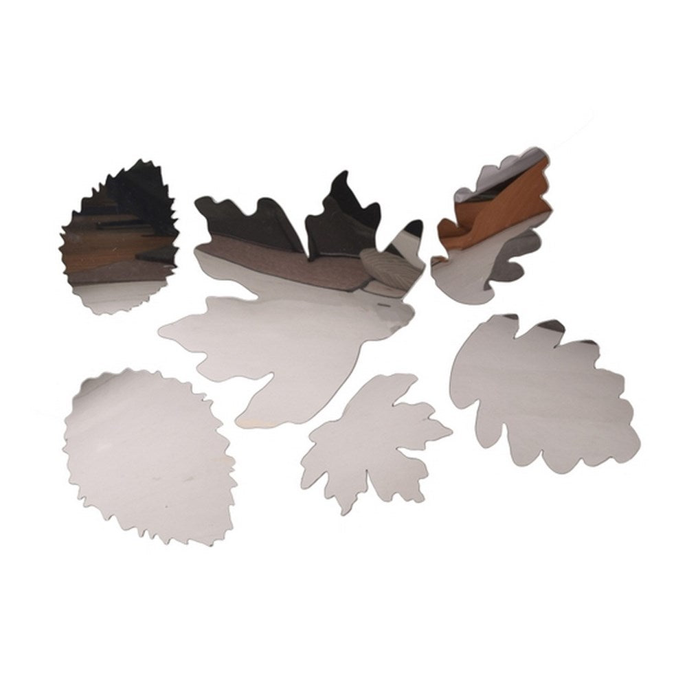 Outdoor/Indoor Leaf Mirror Set