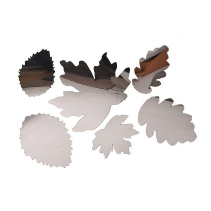 Outdoor/Indoor Leaf Mirror Set