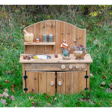 Outdoor Rustic Wooden Kitchen From Hope