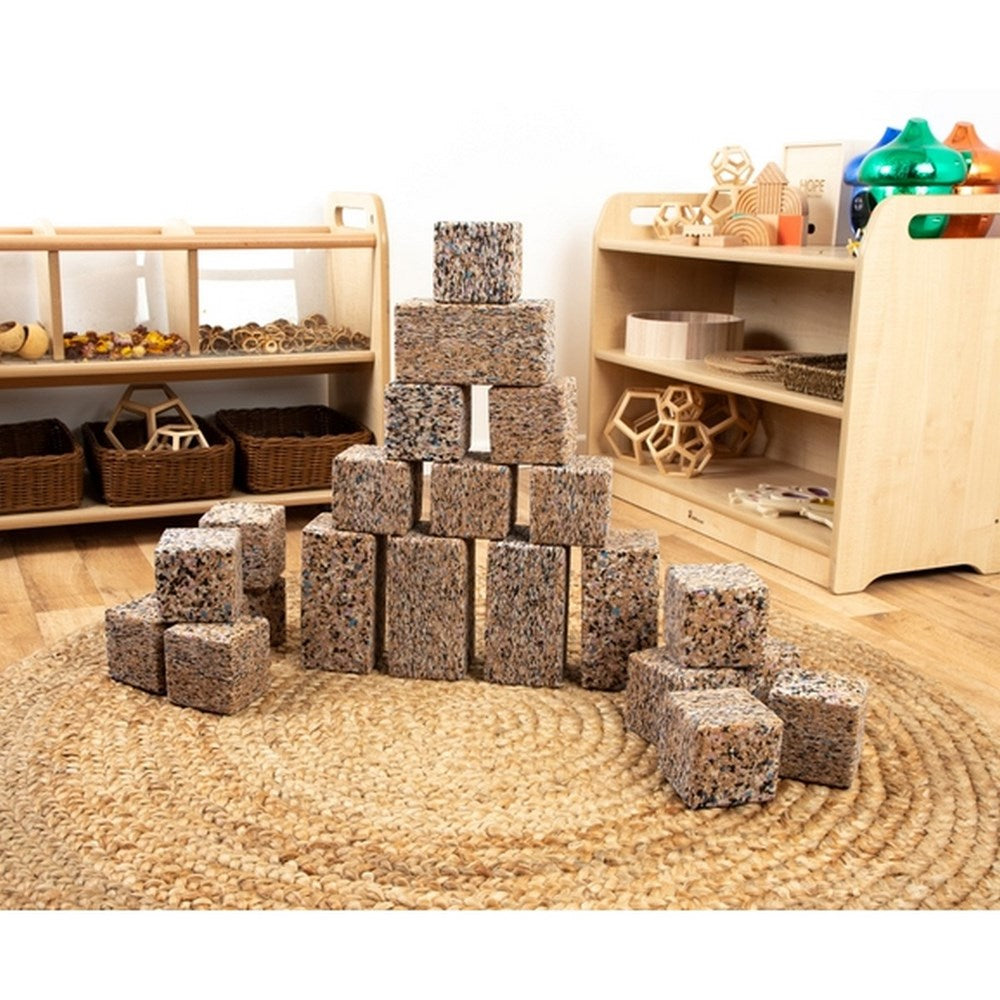 Giant Compressed Building Blocks