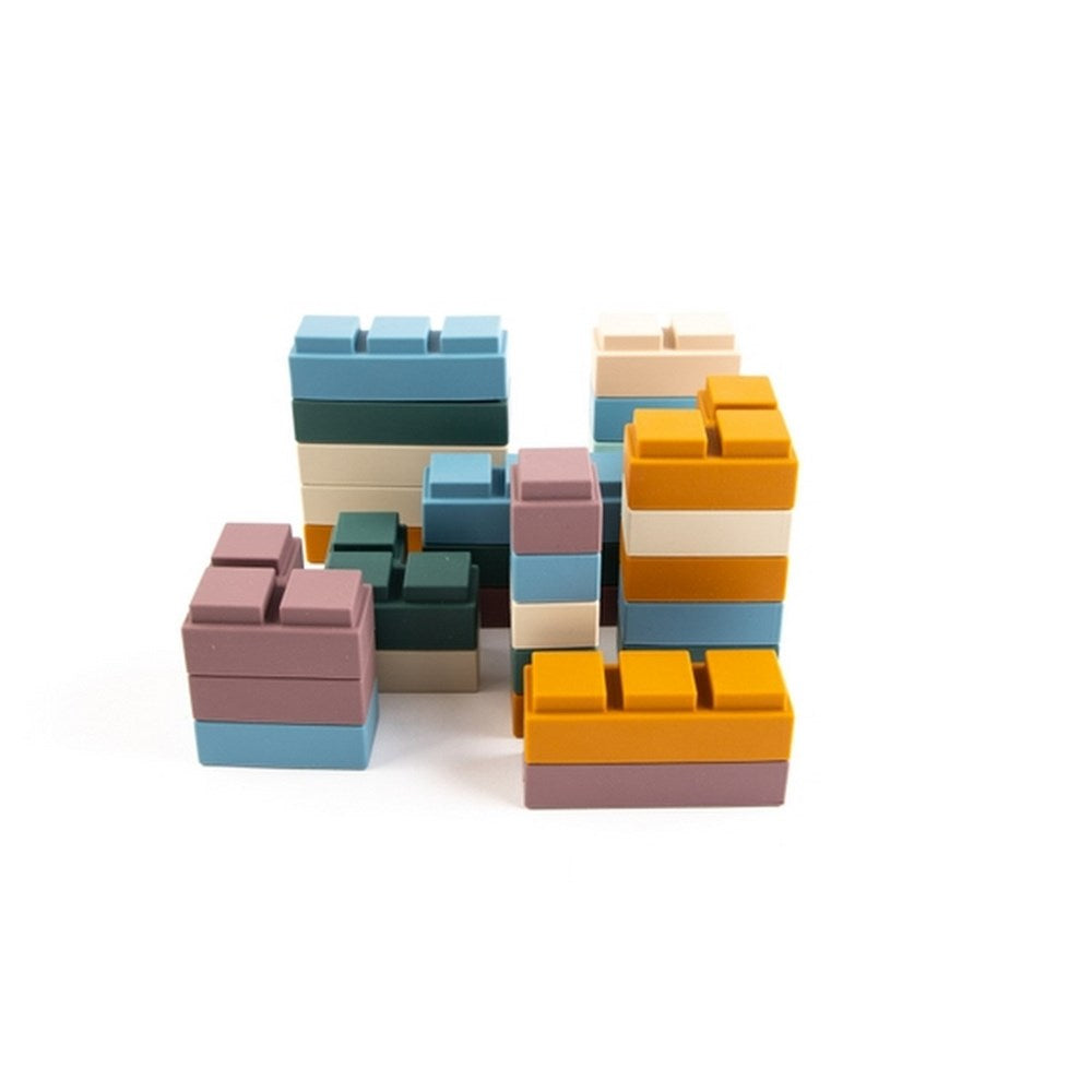 Silicone Building Blocks - Pack 30