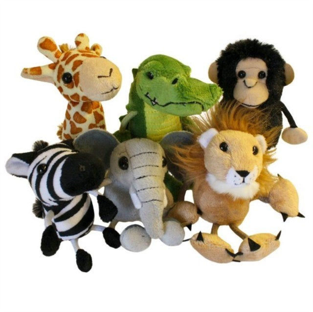 The Puppet Company - African Animals Set of 6 – Finger Puppets