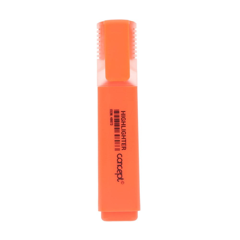 **Concept Fluorescent Highlighter - Orange (Pack Of 10)