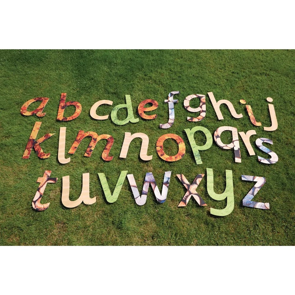 Giant Indoor Outdoor Natural Letters