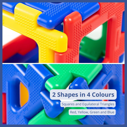 Giant Polydron Super Value Set