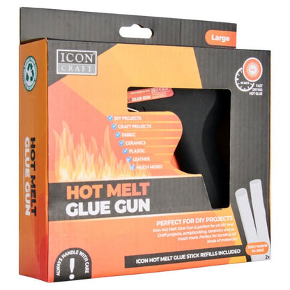 Hot Melt Large Glue Gun - Black