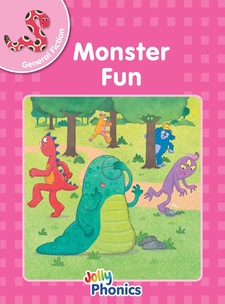 Jolly Phonics Decodable Readers Complete Set Level 1 (Pink Level) (18 Titles)