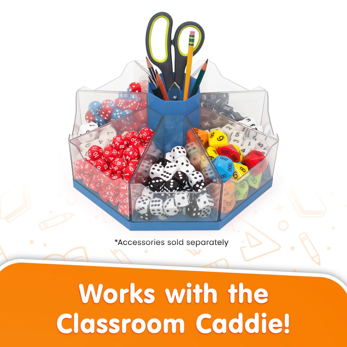 Junior Learning Multipack of Dice 150pcs