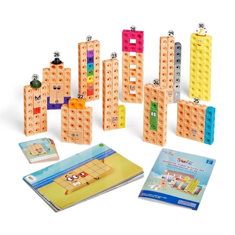 MathLink® Cubes Numberblocks 2130 Activity Set