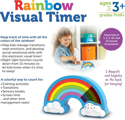Learning Resources Rainbow Visual Timer