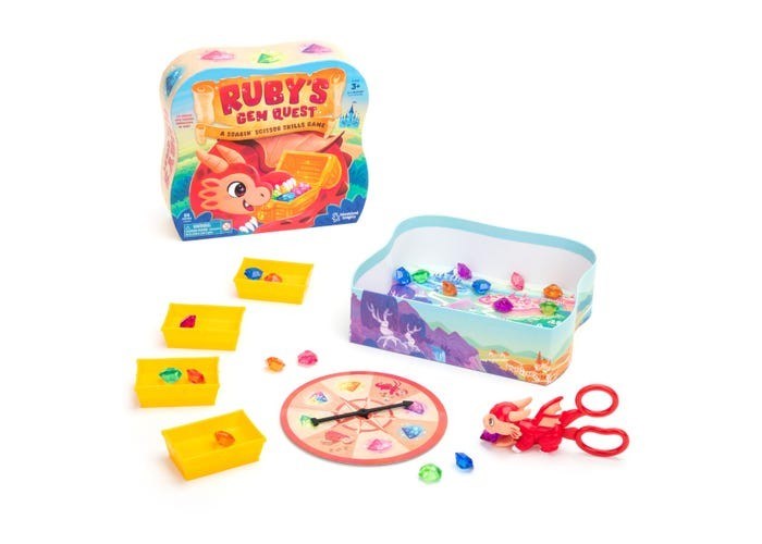 Ruby's Gem Quest The Soarin' Scissor Skills Game