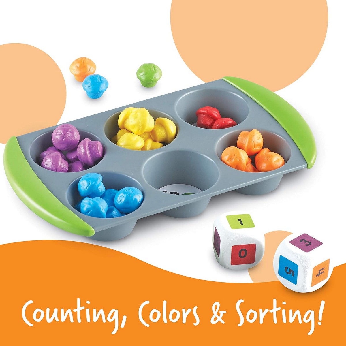 Mini Muffin Match Up Math Activity Set